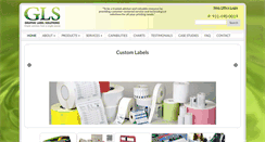 Desktop Screenshot of graphiclabelsolutions.com